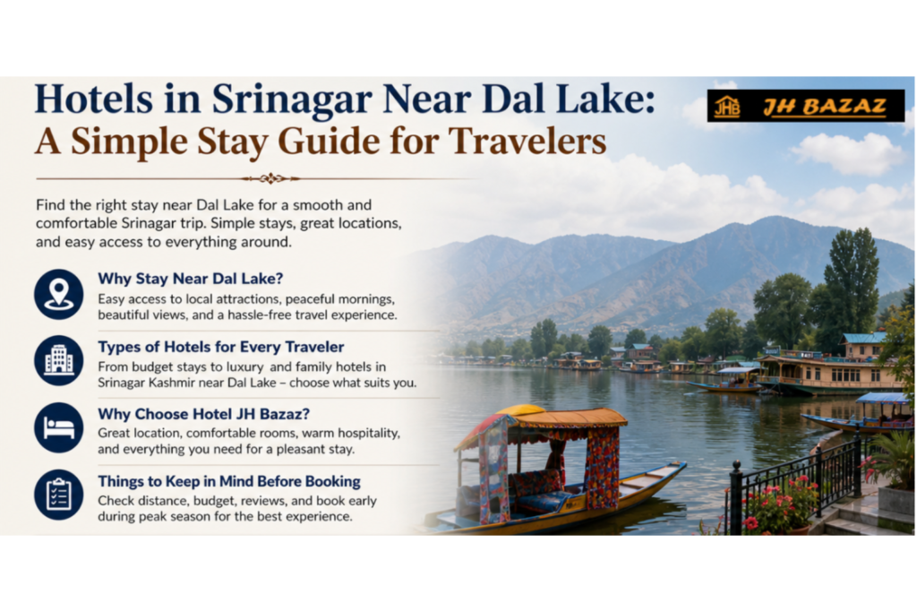 Hotels in srinagar near Dal lake