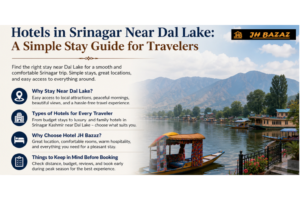 Hotels in srinagar near Dal lake