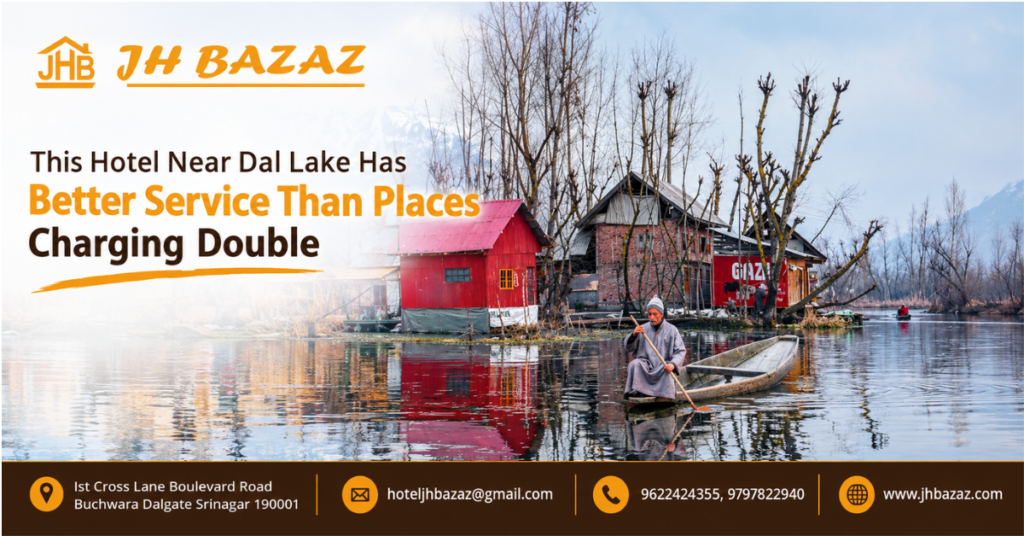 JH Bazaz hotel near Dal Lake Srinagar