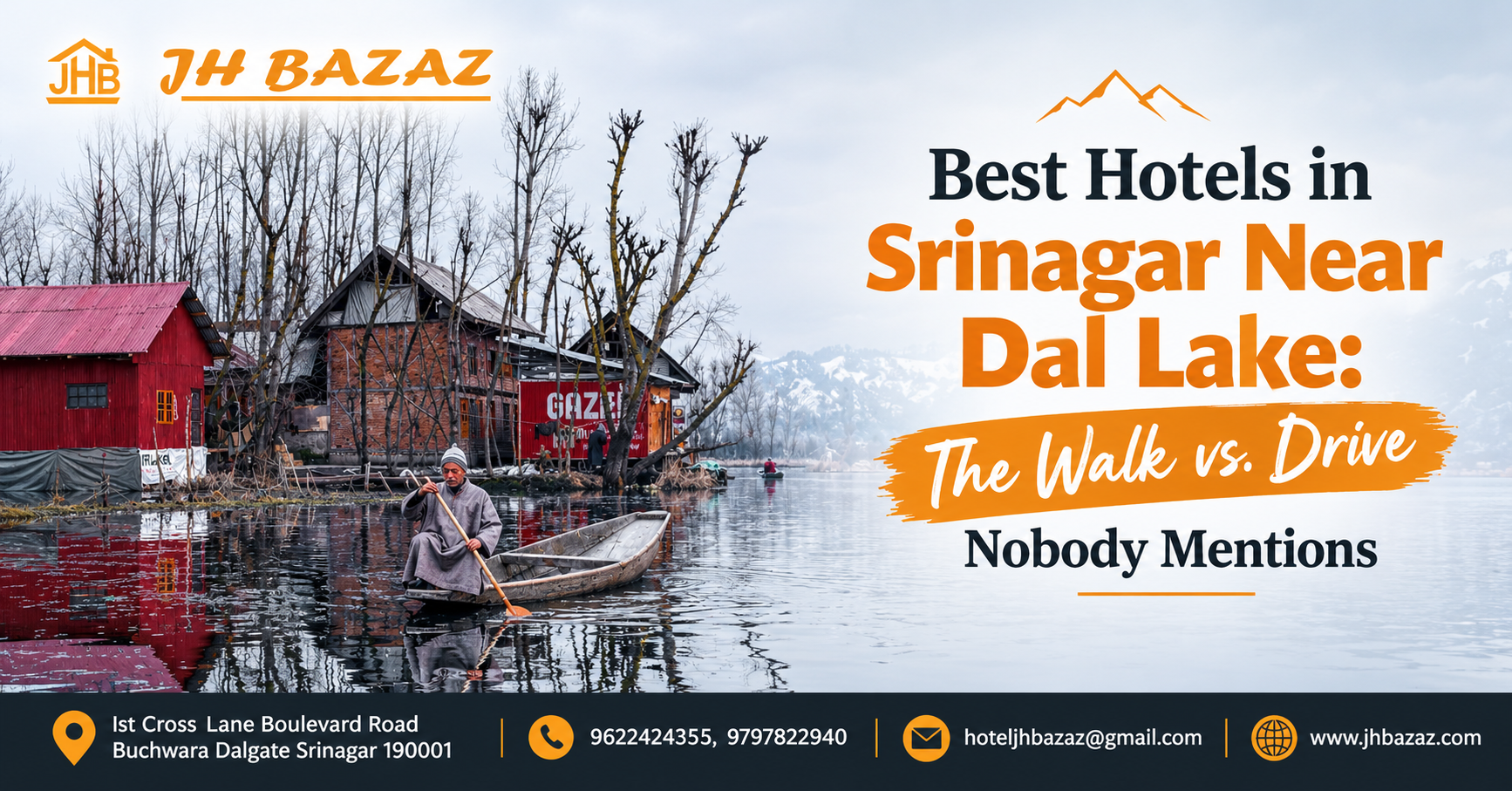 Best hotels in Srinagar near Dal Lake